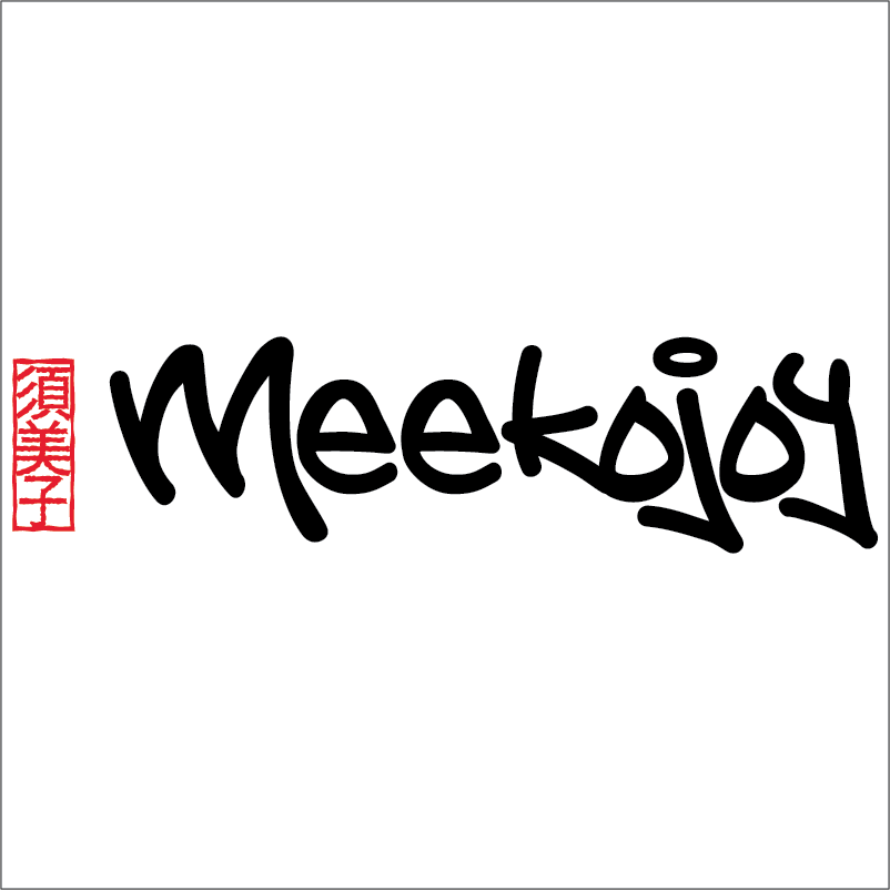 MeekoJoy hand-tagged graffiti wordmark